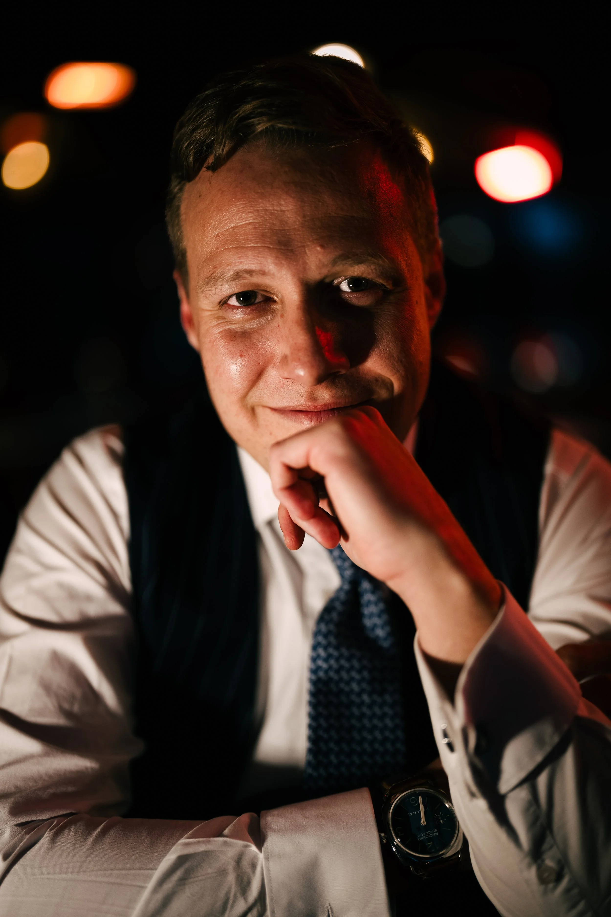 Álvaro's portrait in natural light