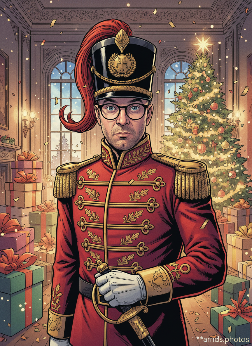 AI christmas magic kids