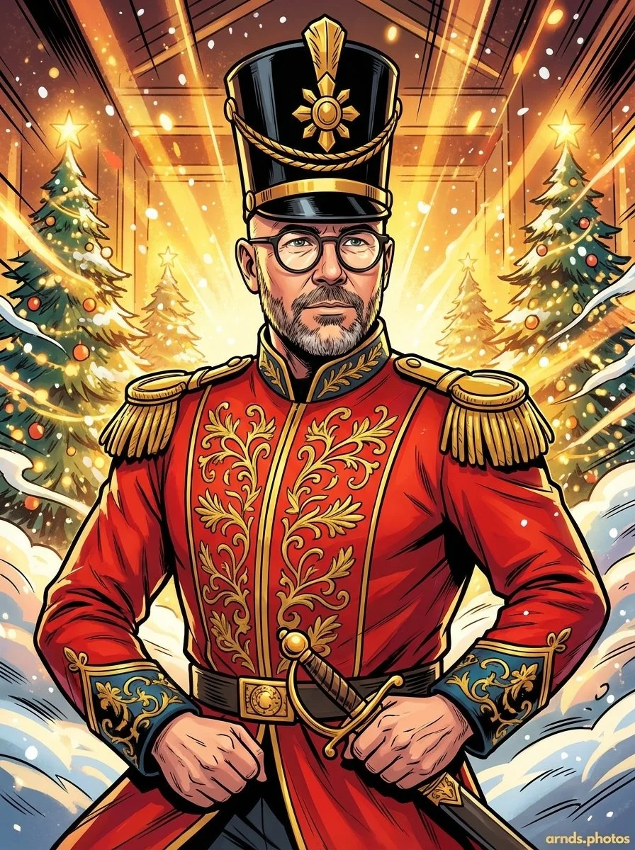 AI christmas magic nutcracker