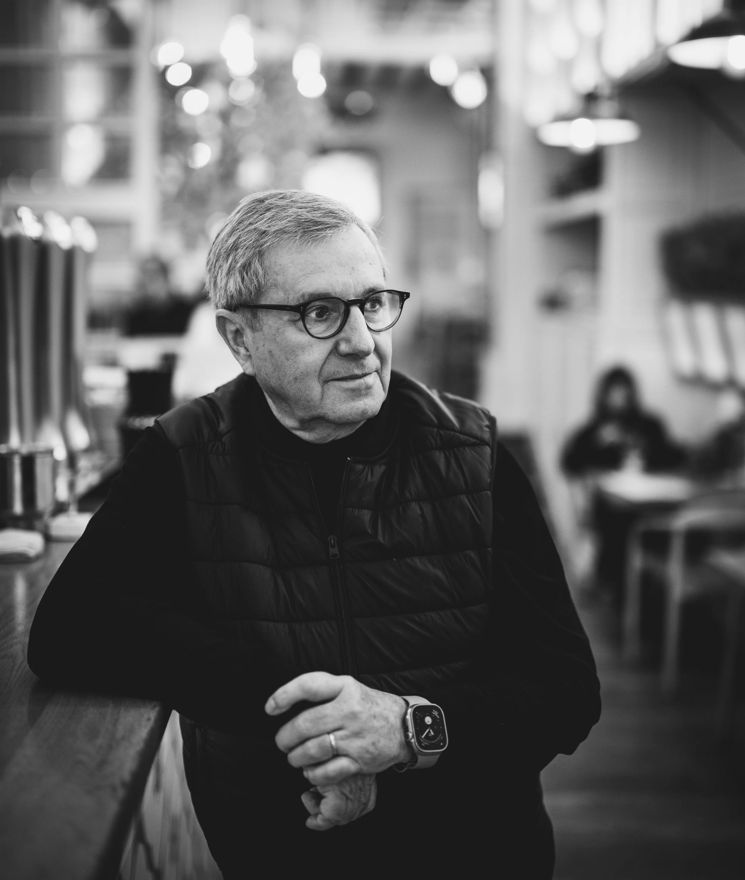 Portrait of Jan Hofer with Fujifilm GFX 100 II, GF 55mm f/1.7