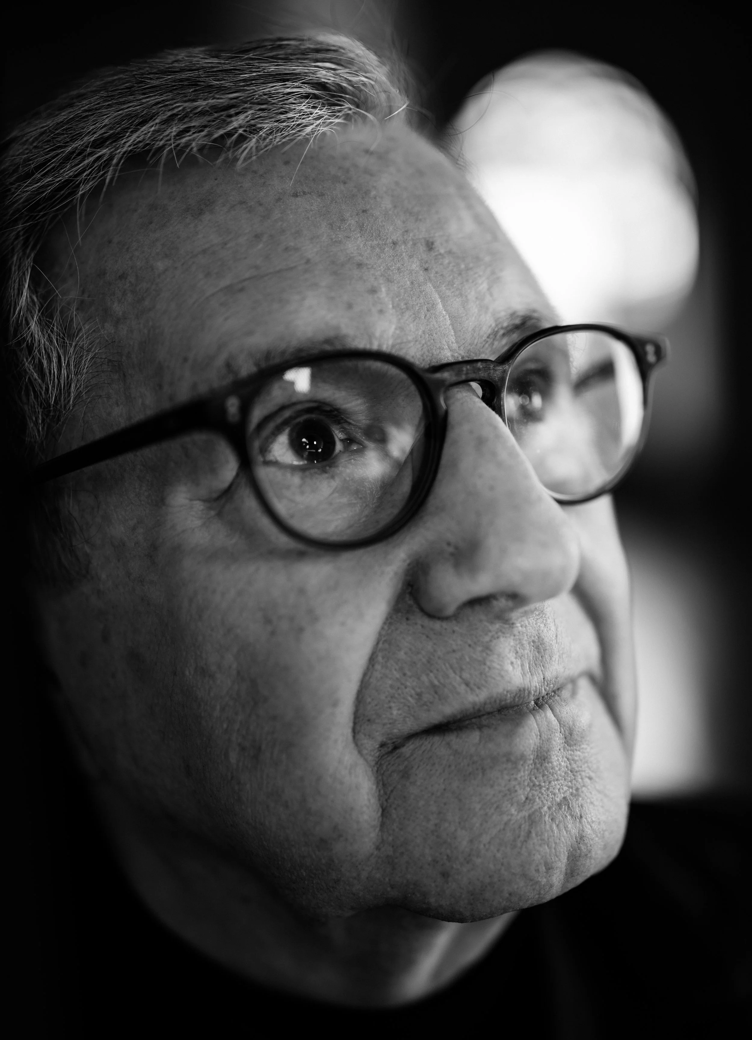 Portrait of Jan Hofer with FUJIFILM GFX 100 II, GF 55mm f/1.7