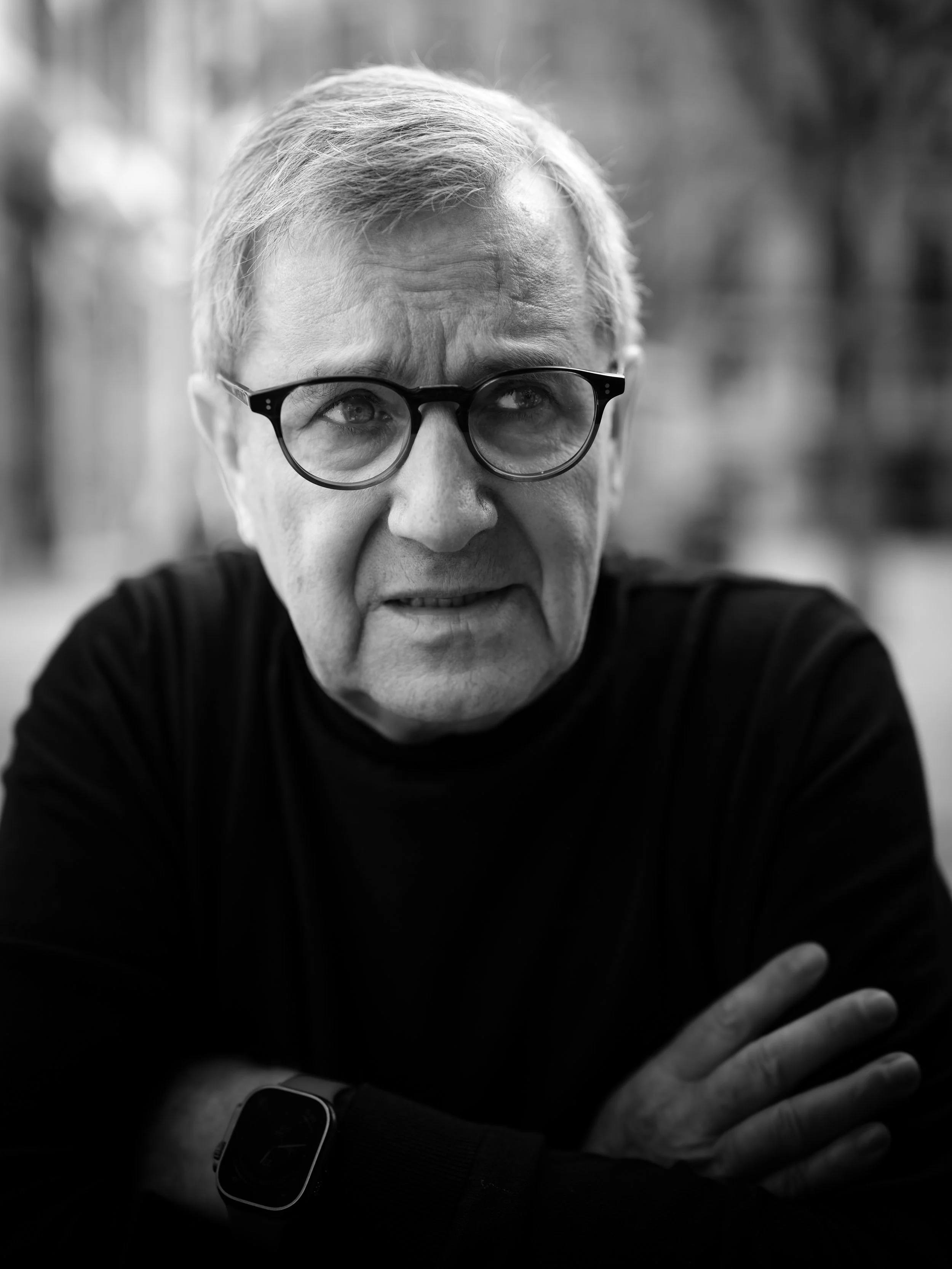 Portrait of Jan Hofer with FUJIFILM GFX 100 II, GF 55mm f/1.7