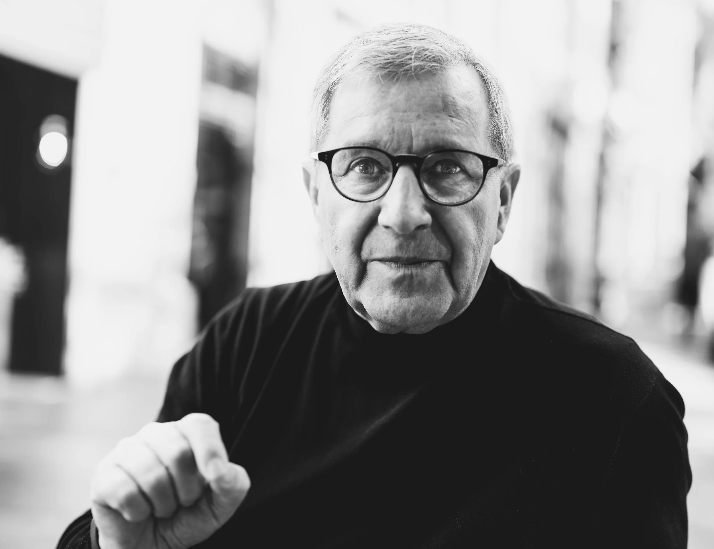 Portrait of Jan Hofer with FUJIFILM GFX 100 II, GF 55mm f/1.7